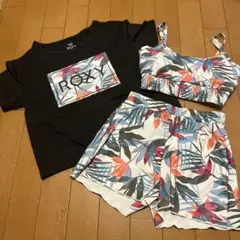 ROXY 花柄 セパレート水着セット