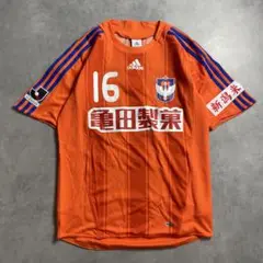 アルビレックス新潟　ユニフォーム　タグ付き新品未使用 大島秀夫サイン入り2008