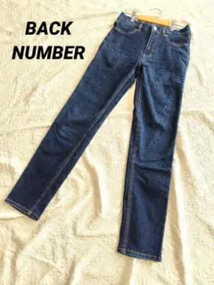 BACK NUMBER スキニーデニム　ストレッチ　後ろポケット