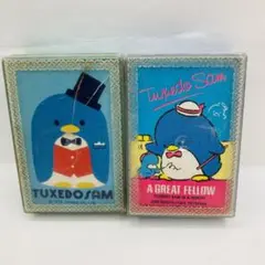 当時物/レトロ タキシードサム ミニトランプ サンリオ 2個セット