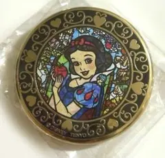 白雪姫【未開封品で美品】24K GOLD PLATED BADGE 金バッチ