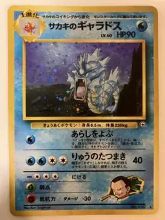 サカキのギャラドス、コイキング☆ ジム拡張第2弾 闇からの挑戦