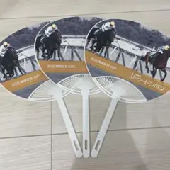 新潟競馬場限定　トゥードジボン　うちわ　3点セット