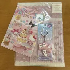 My Melody クリアファイルセットとキーホルダー