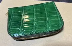 国産ポロサス　スモールクロコダイル firebird ラウンドコインケース