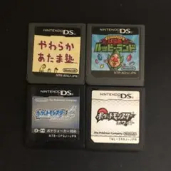 DSソフト 4枚セット　ポケットモンスター　ソウルシルバーなど