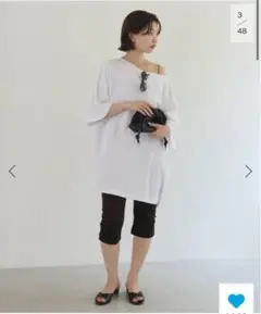 実物画像有！Plus by ONIT/ SLOBE別注 BIG TEE レギンス