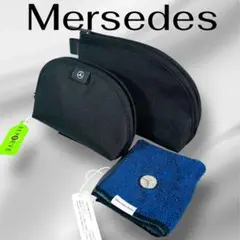Mercedes-Benz ポーチセット ハンカチ　マグネット