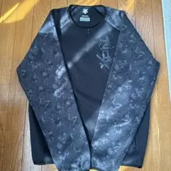 DESCENTE ハーフジップ長袖カットソー 46/S