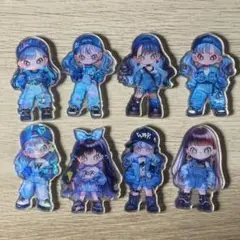 ドラ DORA 8cmデニムアクリルセット♡