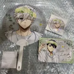 ブルーロック 凪誠士郎 Flowercrown 缶バッジ クリアうちわ