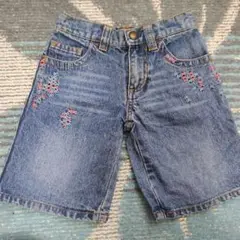 The Vintage Standard デニムハーフパンツ 110cm