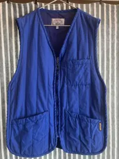 ARMANI 80年代　ブルー　ベスト　レア商品