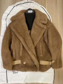 ⭐️新品未使用⭐️ タグ付き　マックスマーラ　テディベア バイカー ジャケット　34 セール 26%OFF】マックスマーラ Max Mara MAX MARA テディ