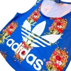 adidas originals ショート丈 南国 パイナップル トップス
