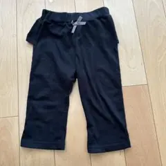 フリル付きブラックボトムス 120