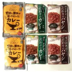 レトルト食品　詰め合わせセット　合計6袋分