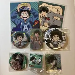 僕のヒーローアカデミア　緑谷出久　缶バッジ 3個セット＋おまけ