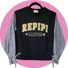 レピピ♡ネイビー✖ブルーストライプ　カットソー