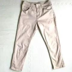本日限定　冷感　ストレッチ素材　七分丈　クロップド丈　パンツ
