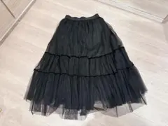 ブラック ロングスカート Mサイズ