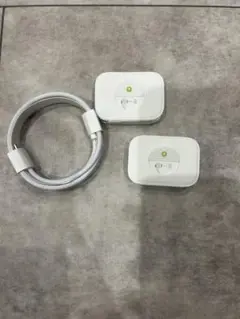 iPhoneタイプC純正ケーブルとイヤーチップセット