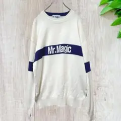 ☆Mr.Magic ニット セーター (L) 日本 ブリヂストン レトロ