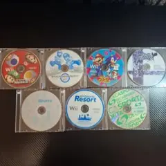 Wii ゲームソフトセット 7本