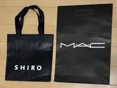 SHIRO MAC ショップ袋 2点セット まとめ