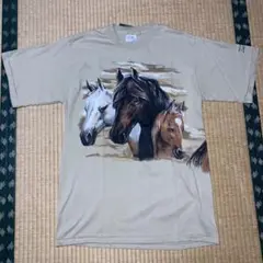 90'Hazelwoods アニマル半袖Tシャツ　USA製　新品タグ付き