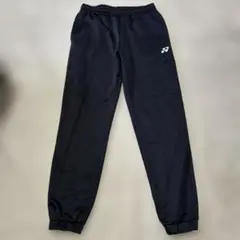 YONEX バドミントンスウェットパンツ Oサイズ黒