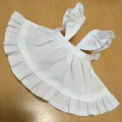 リカちゃん 肩フリルエプロン