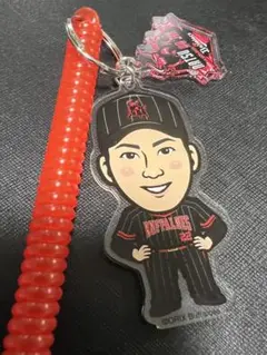九里亜蓮　ゴム付きキーホルダー　エアーくじ　C賞　夏の陣　オリックス