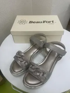 【新品未使用】 Beaufort ビッグチェーンサンダル定価18700円 S