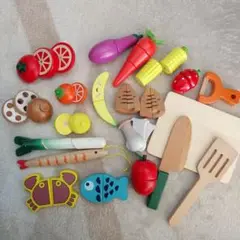 ウッディプッディ ままごと マグネット
