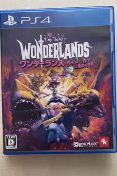 プレステ4 PS4 ワンダーランズ ~タイニー・ティナと魔法の世界 美品