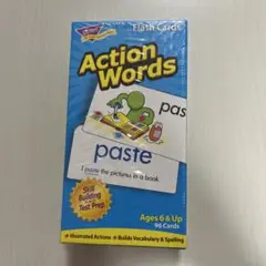 【新品未開封】action words 英単語 フラッシュカード