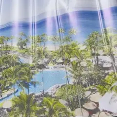 ❤️HOTIYOK ウォールステッカー リゾート風景70cm×45cm