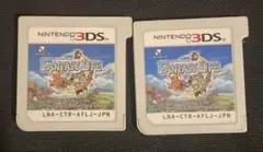 3dsソフト ファンタジーライフ2本セット カセットのみ