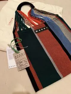 MARNI ハンモックバッグ グリーンジェード