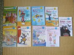 pete the cat 等ペーパーブック9冊セット