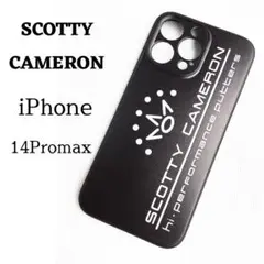 新品　スコッティキャメロン　iPhone14Promax　ケース　黒　パター⭕️