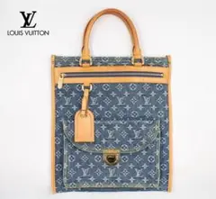 LOUIS VUITTON★ルイヴィトン モノグラム デニム フラットショッパー