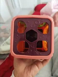 離乳食 保存容器 オレンジ 紫 立方体