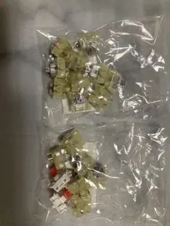 メカニカルキースイッチ 銀軸 おまけ付き