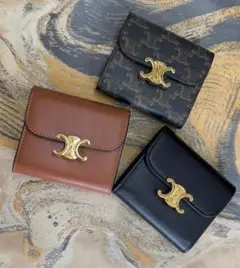CETIN 三つ折り財布 3色セット