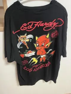 Ed Hardy グラフィックTシャツ 3L ブラック