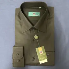 【未使用】LANMANPINGGUO 長袖シャツ　首回り39cm ブラック