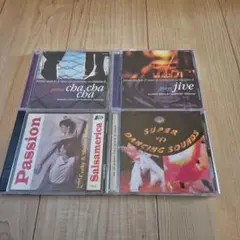 社交ダンスCD 4枚まとめ売り　中古