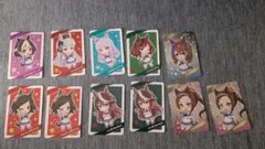 ウマ娘 トレーディングカード 11枚セット